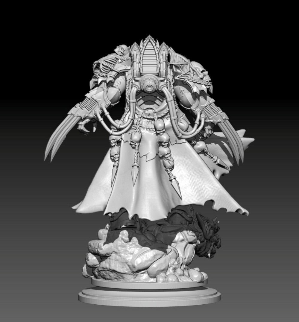 1/24 resin figure model Fantasy Warrior Black Hunter Unassembled unpainted