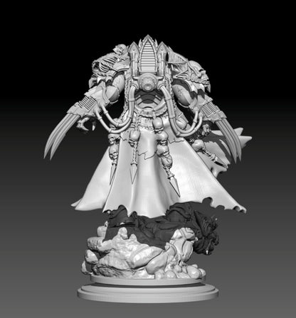 1/24 resin figure model Fantasy Warrior Black Hunter Unassembled unpainted