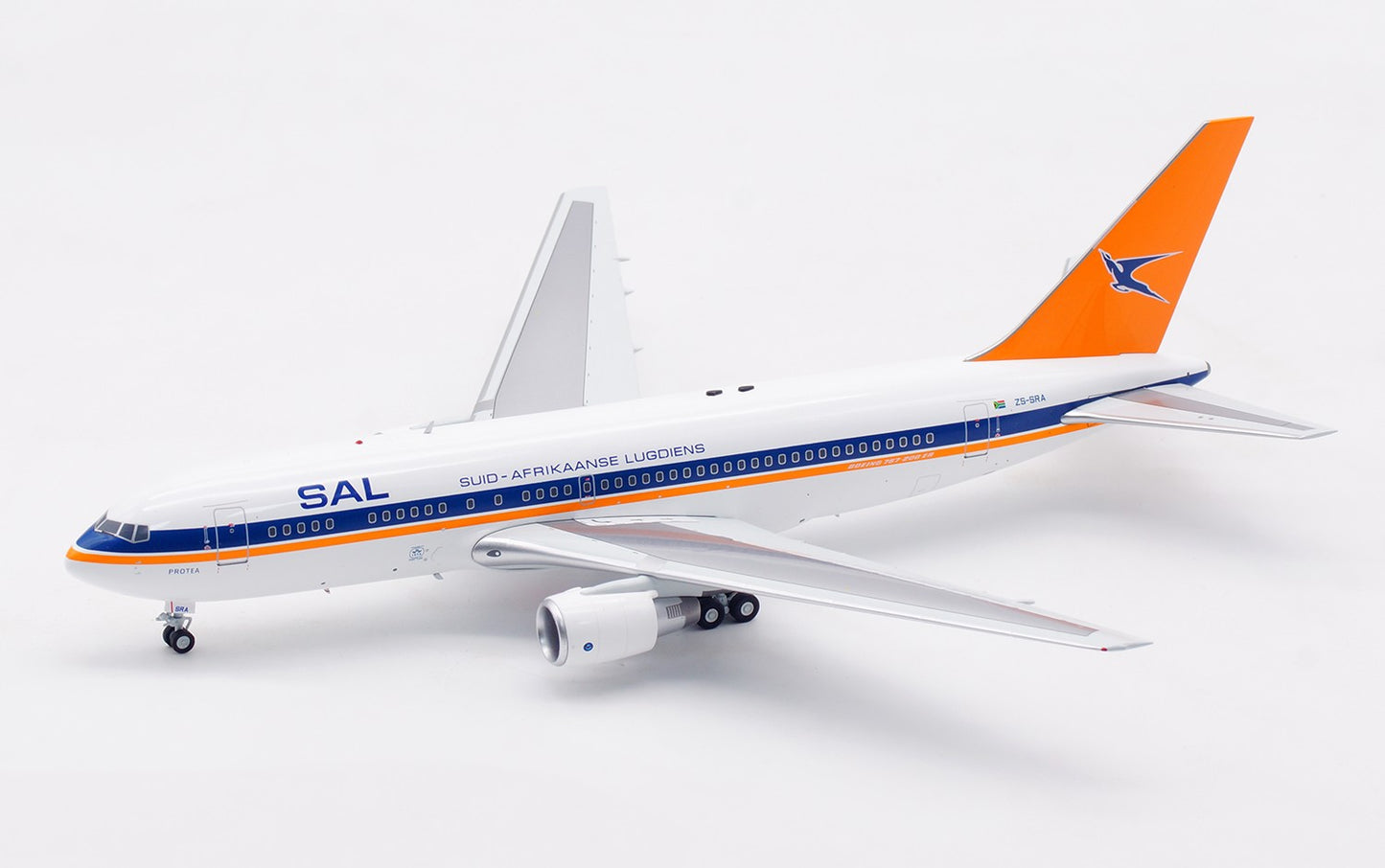 1:200 InFlight SAA B767-200 ZS-SR Passenger Airplane Diecast Aircraft Model