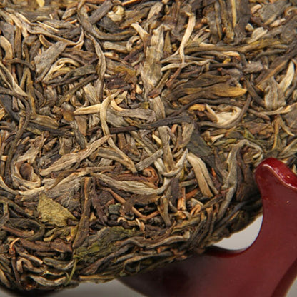 Old Banzhang Ancient Tree Raw Puer Tea Pure Handmade Raw Puerh Tea 357g/12.59oz