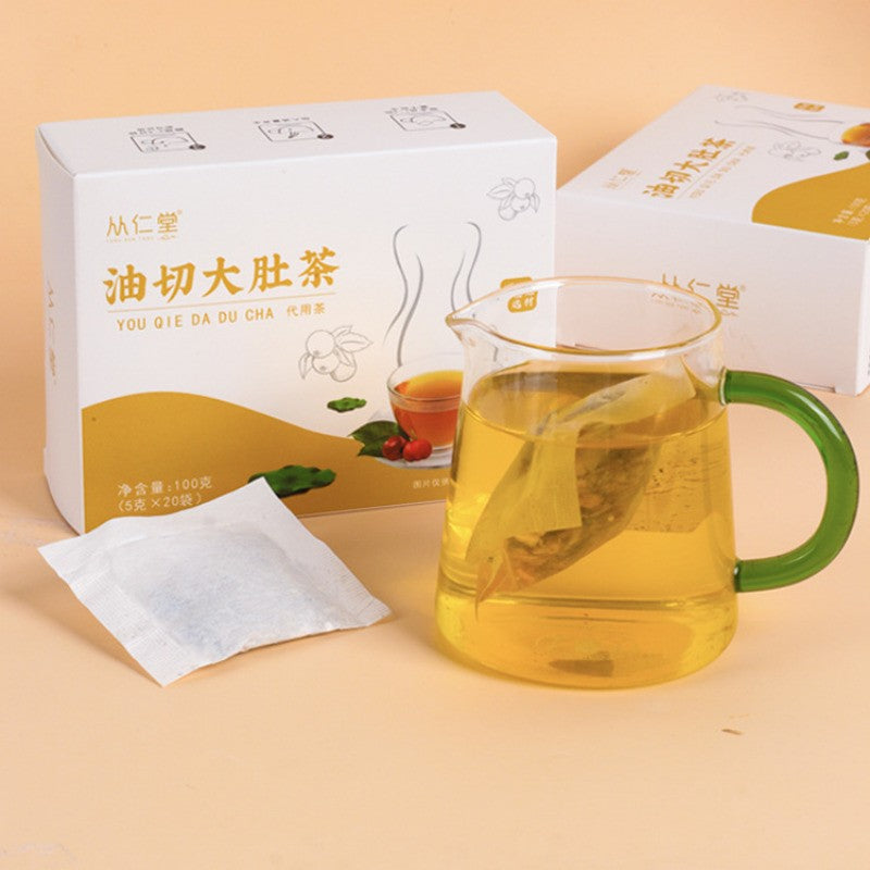 100g Big Belly Tea Oil Cut Tea Reducing Belly Tea Winter Melon Lotus Leaf Tea