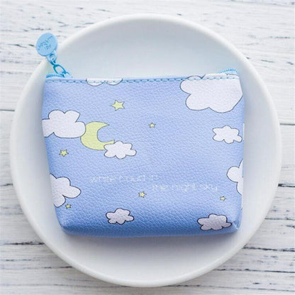 Women's Wallet Small Coin Pouch Bag Female Purse PU Leather Mini Money Key Card