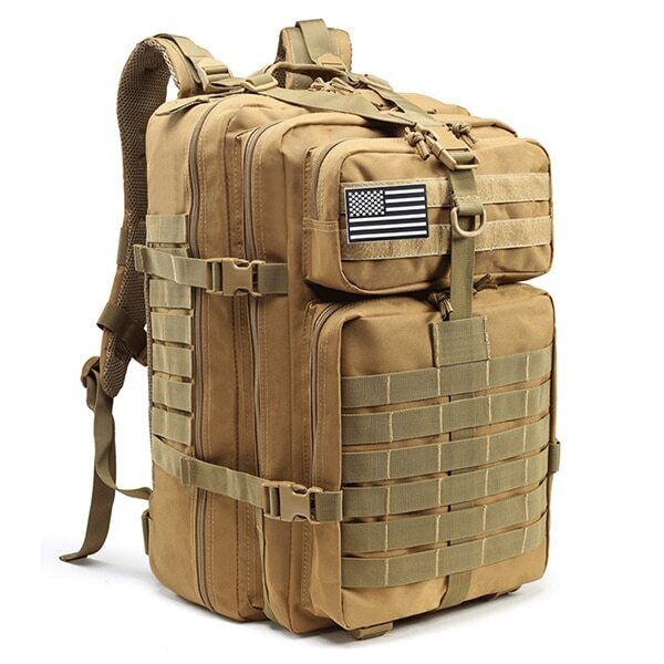 50L Man Army Tactical Backpacks Bags Outdoor Pack Trekking Camping Hunting Bag