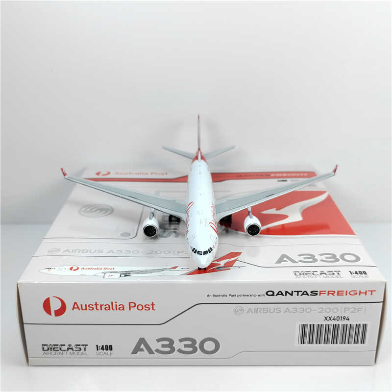 1:400 JC Wings Australia Post AIRBUS A330-200F Passenger Airplane Diecast Model