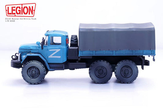 1/72 Russian Zil-131 Jill 131 Truck Model Blue