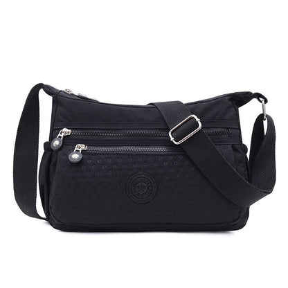 Crossbody Bag Waterproof Nylon Shoulder Messenger Bags Handbag Traveling Totes
