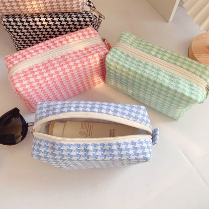 Zipper Travel Makeup Bag Toiletry Clutch Cosmetic Purse Organizer Toiletry Pouch