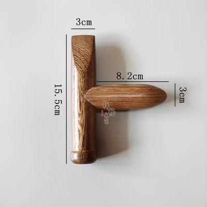 5 Pcs TOK SEN Massage Tool Set Hammer Therapy Relax Trigger Point Wenge Wood