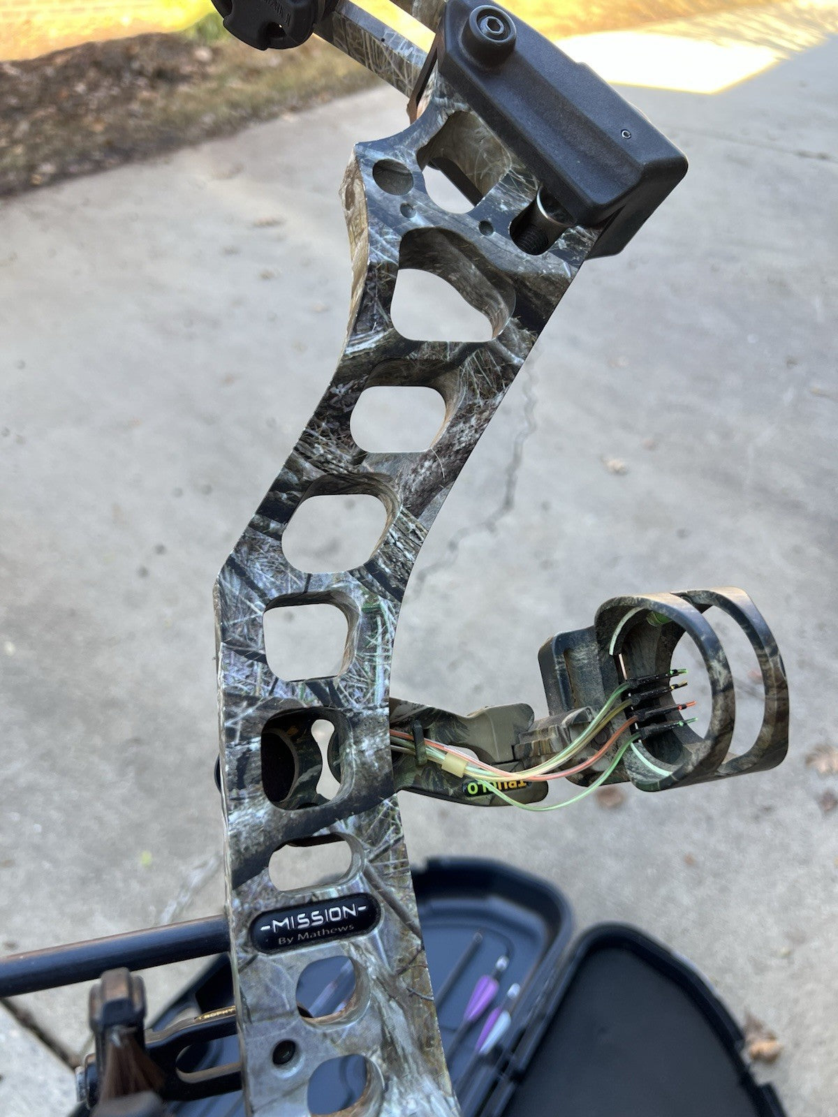 Mission By Matthew’s Riot Compound LH Bow Combo + Hard Planco Bow Case