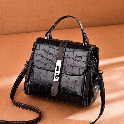 Women Crossbody Casual Bag Shoulder Tote PU Leather Casual Handbag Messenger