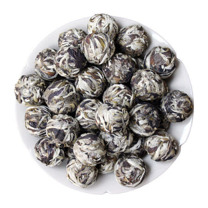 Dragon Pearl Tea Raw Pu-erh Tea White Moonlight White DianhuoTea From 10 pcs.