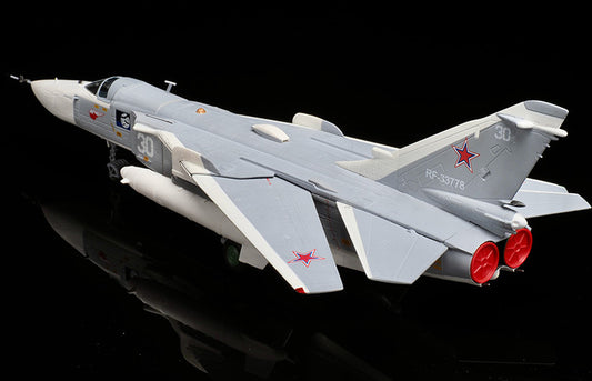 1/72 Russian Navy Su-24 Fighter Bomber Model SU-24MR 30White SU24 Alloy