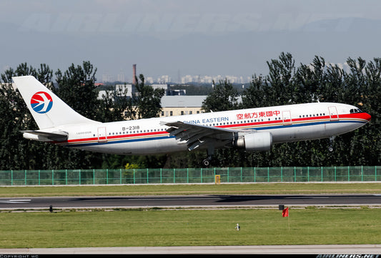 1:400 JET CHINA EASTERN A300-600R B-2318 Passenger Airplane Diecast Model