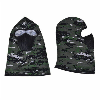 Full Face Cover Balaclava Hat Tactical Winter Cycling Sun Protection Scarf Warm