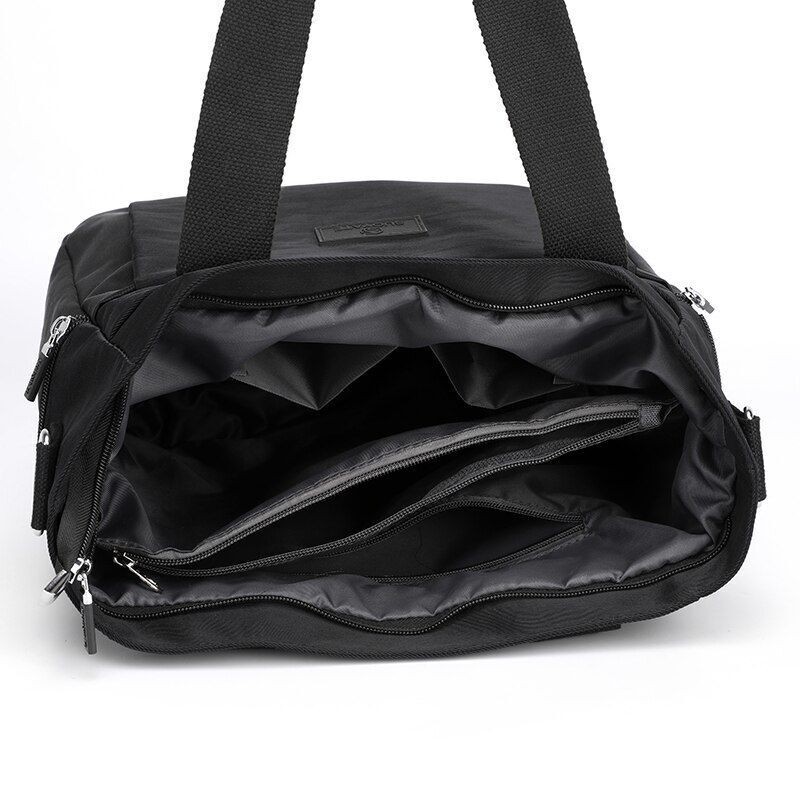 Handbag Nylon Shoulder Bag Fashion 30*16*27CM Zipper Crossbody 120CM Strap Long