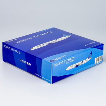 1:400 NG Model UNITED BOEING 737 MAX 9 Passenger Airplane Diecast Aircraft Model