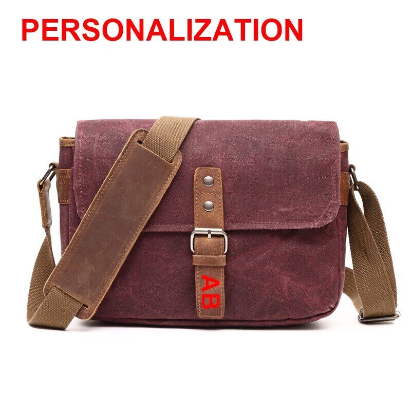 Outdoor Camera Shoulder Bag Men Camera Bags Canvas Crossbody Bag