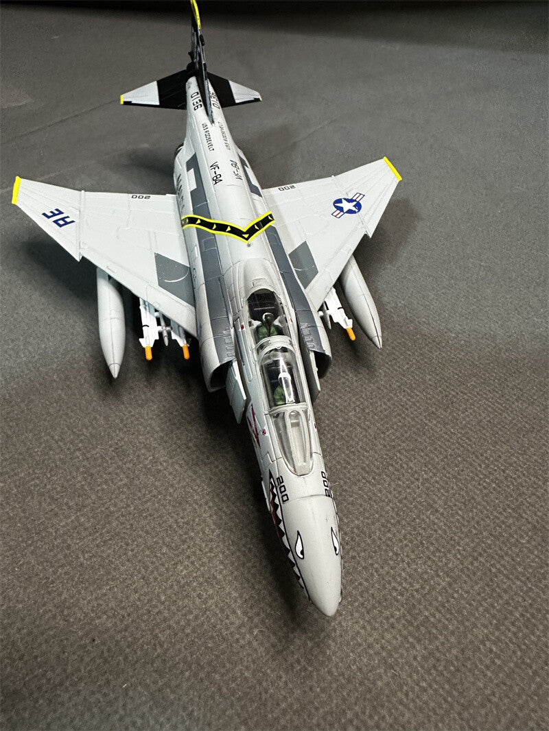 F-4 Phantom 1/100 diecast plane model aircraft WLTK