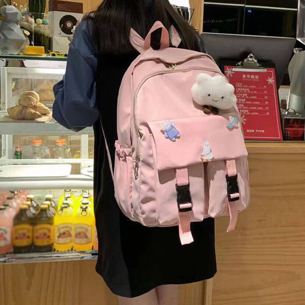 Schoolbag Backpack High School College Students' Bag Shoulder Bag Student Bag