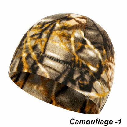 1PC Unisex Hat Autumn Winter Warm Fleece Outdoor Windproof Hiking Cap Hunting