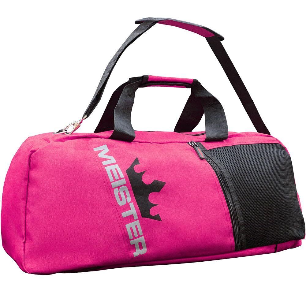 Meister Vented Convertible Duffel/Backpack Gym Bag - 26" x 12" x 12", Pink