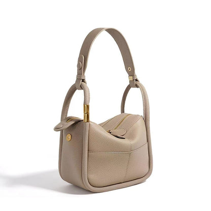 2023 Winter Genuine Leather Shoulder Bag Real Leather Handbag Ladies Bag