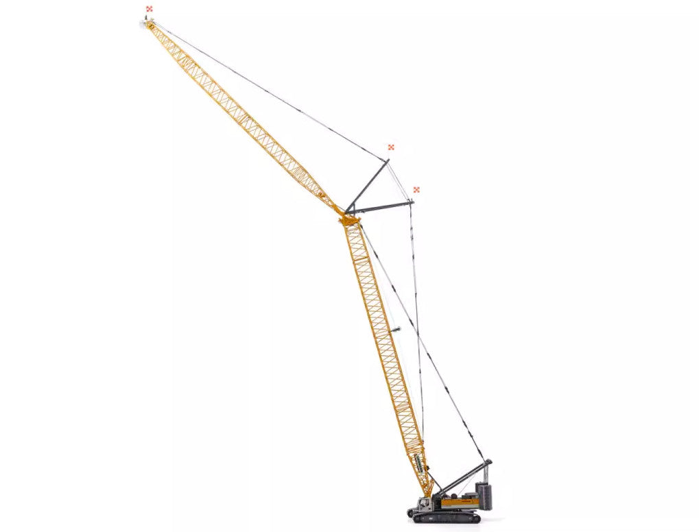 1:50 WSI LIEBHERR LR1400 SX Crawler Crane Construction Machine Diecast Model