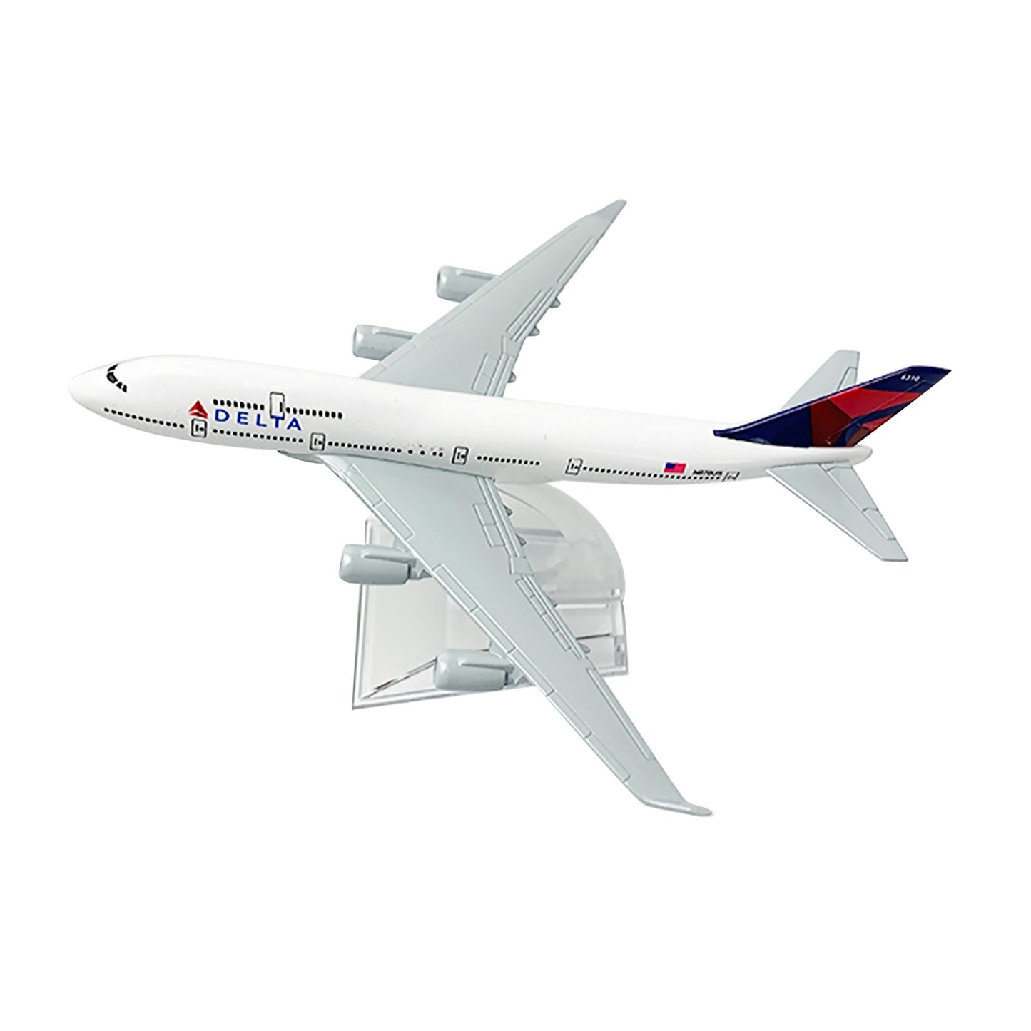 1/400 16cm Delta B747 Alloy Plane Model Diecast Airplane Model Collection