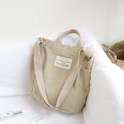 Women Shoulder Bag Cloth Handbag Tote Female Crossbody Bags Ladies Canvas