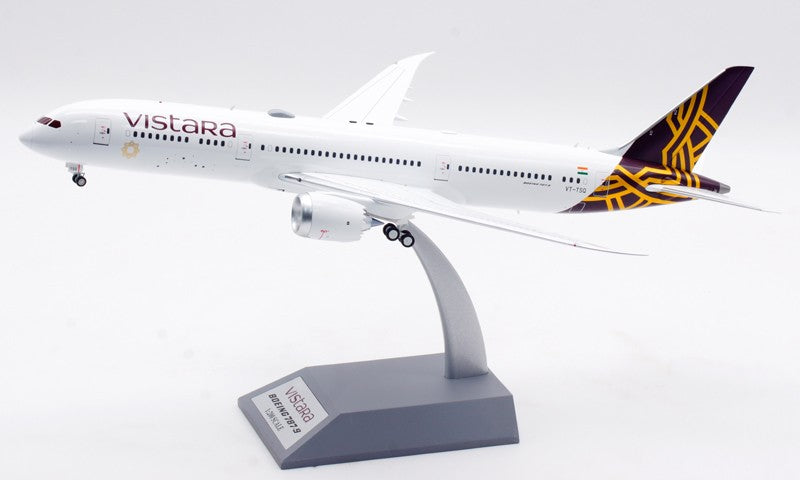 1:200 InFlight Vistara Boeing 787-9 VT-TSQ Airplane Diecast Aircraft Model