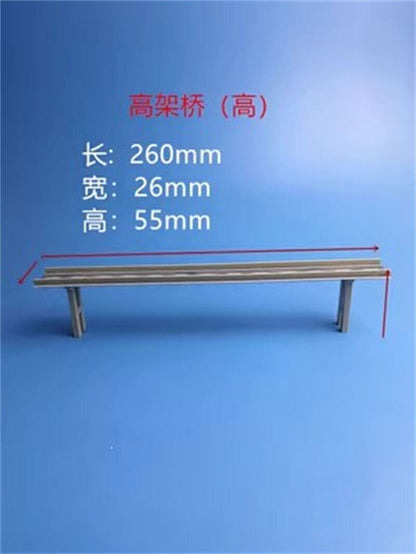 1/300 Scale Railway Station Scene Building City High-Rise Building Model Toy