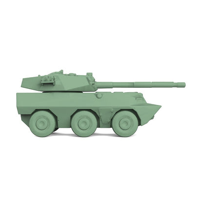 SSMODEL SS700971 1/700 Military Model Kit China PTL-02 Wheeled Assault Gun