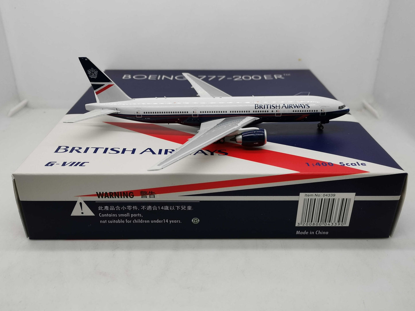 1:400 Phoenix BRITISH AIRWAYS B777-200ER Airplane Diecast Aircraft Plane Model