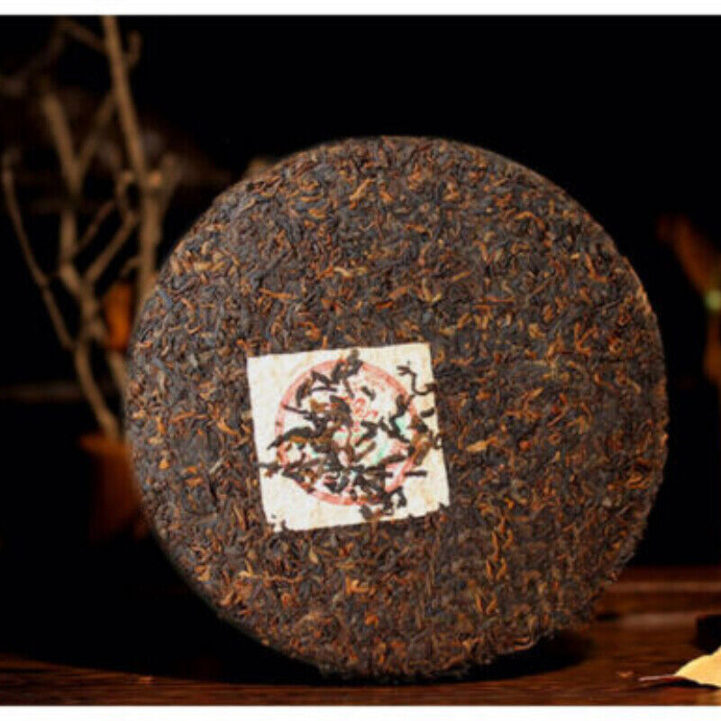 Heaven Earth Royal Golden Buds Old Arbor King Tea Menghai Ripe Pu-erh Tea 357g