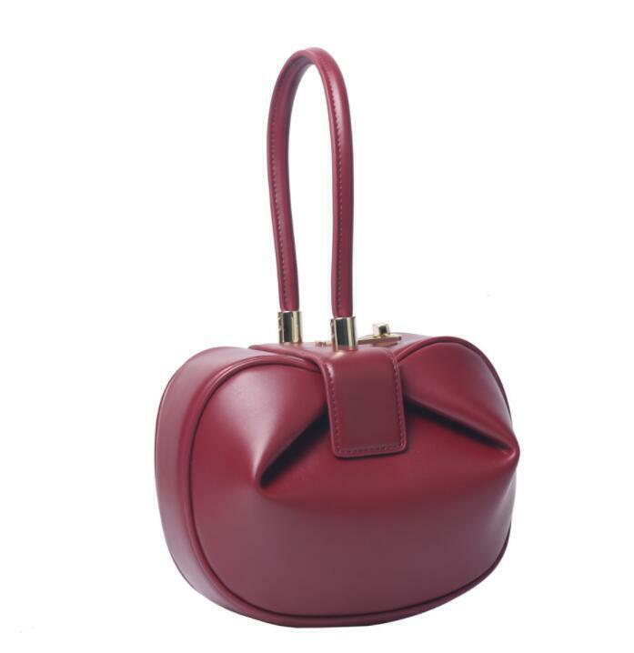Women Celebrity Purse Royal Wedding Bag Demi Nina Bag Genuine Leather Handbag