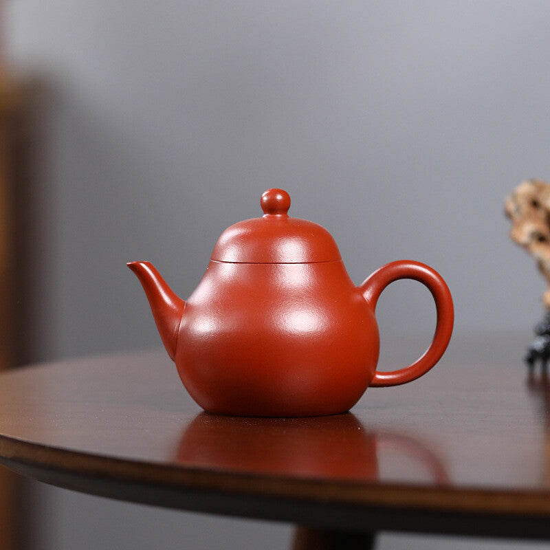 Authentic Yixing Zisha Zhu Clay Tea Pot Marked Small Kungfu Pot Chinese Teapots