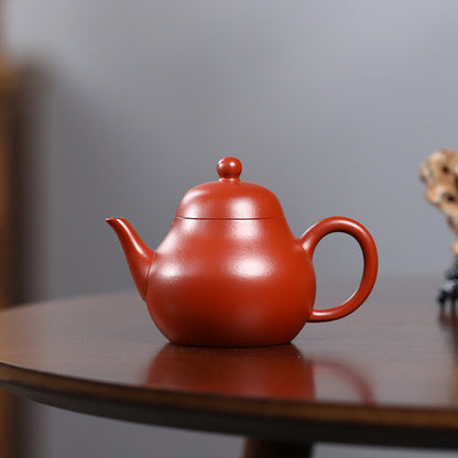 Authentic Yixing Zisha Zhu Clay Tea Pot Marked Small Kungfu Pot Chinese Teapots