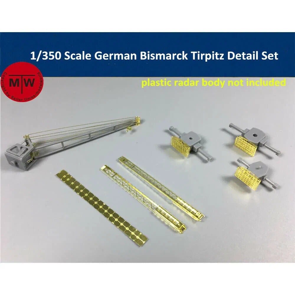 CYPE001 1/350 Scale German Bismarck Tirpitz Detail set