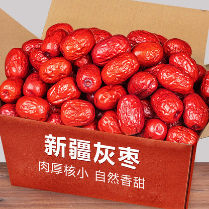 Gray and Red Jujubes - Natural Dried Jujubes for Soup and Infused Water.