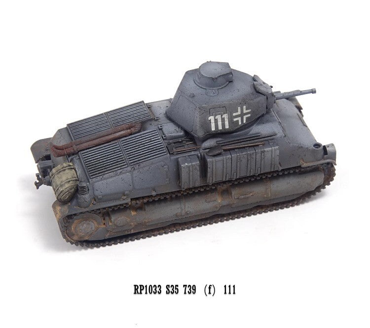 S-Model 1/72 S35 Soma Tank 22nd Armored Division 204th Armored Regiment RP1033