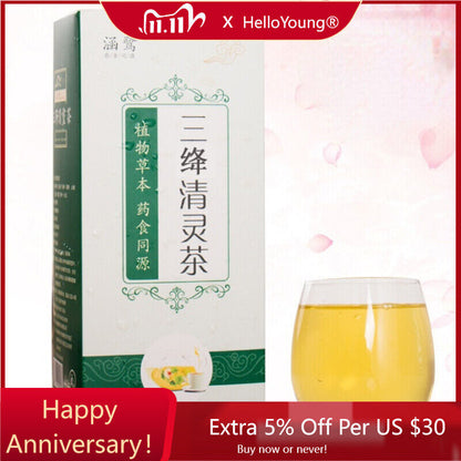 China Herbal Tea Blend Sanjiang + Yumixu + Mugua + Shanzha + Against Sangye 150g-