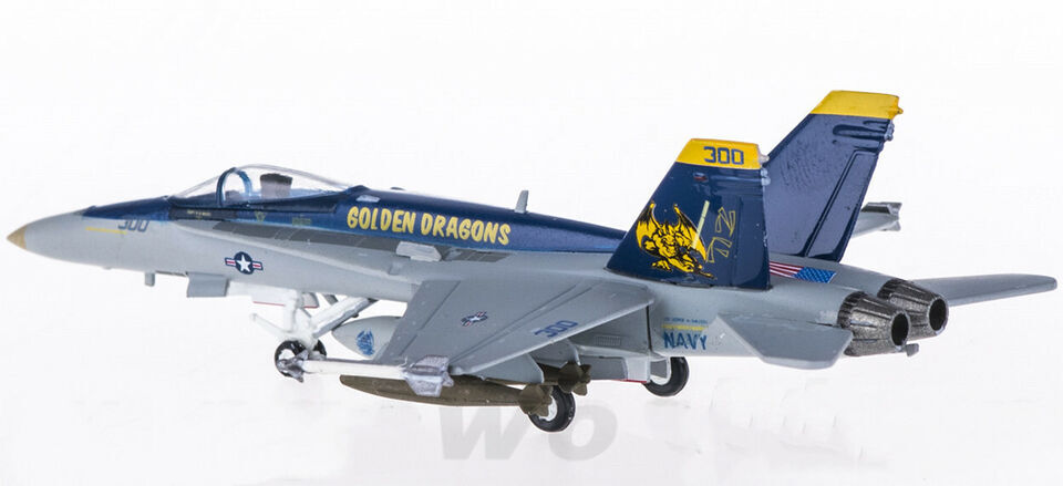 1:200 Hogan U.S. Navy McDonnell Douglas F/A-18E Fighter Diecast Aircraft Model