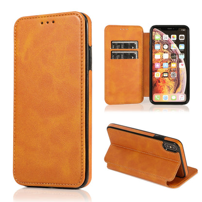 Wallet PU Leather Flip Phone Case for iPhone 17 Plus Pro Max Air/16/15/Samsung