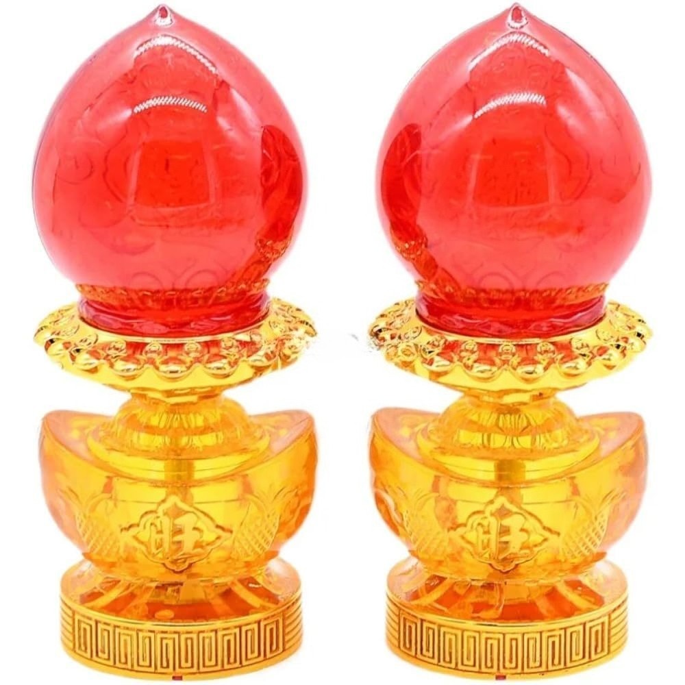 20cm Led Electric Candlestick Supply Buddha Light Eternal Candle Lamp Smokeless