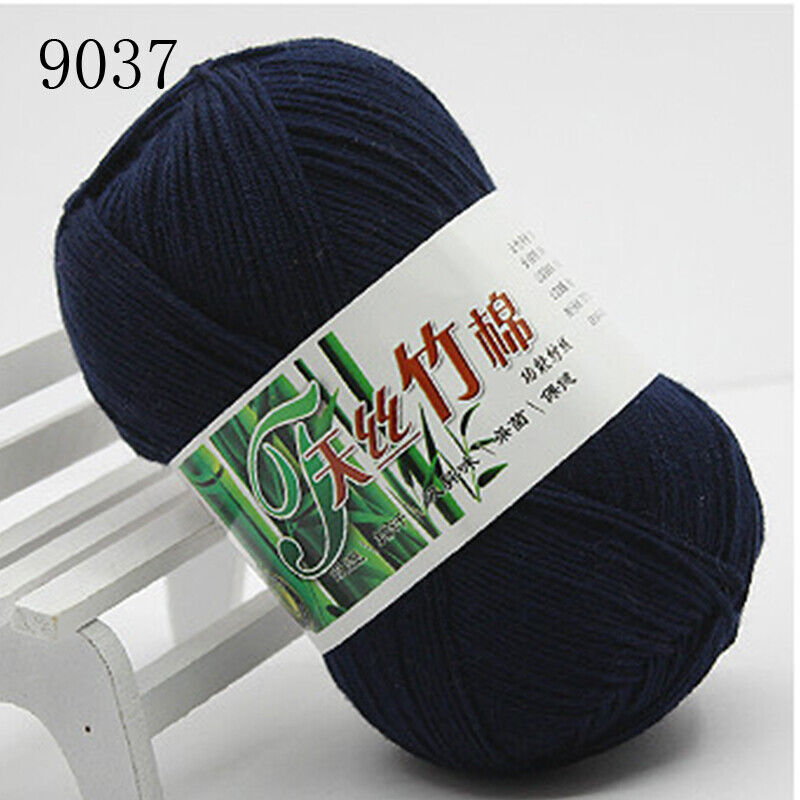 Hot Sale 50g Soft Bamboo Crochet Cotton Yarn Knitting Baby Knit Wool Yarn