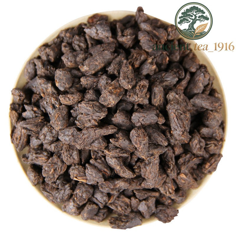 500g Pu'er Tea Menghai Mellow Aroma Ripe Tea Bulk Pu'er