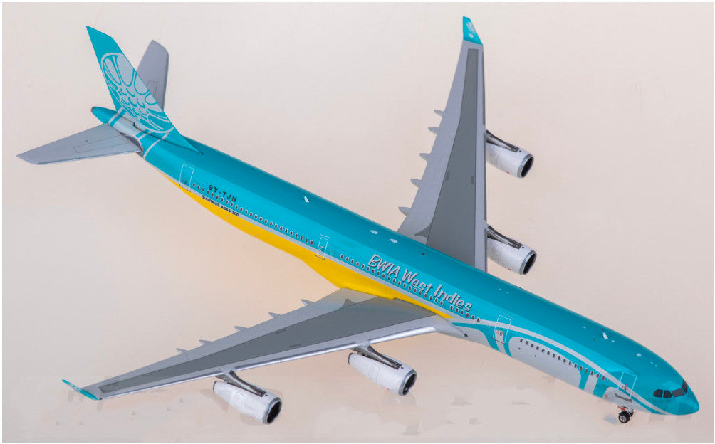 1:400 Phoenix BWIA West Indies Airways A340-300 Diecast Aircraft Plane Model