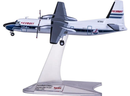 1:200 Herpa Piedmont Airlines Fairchild FH-227 Passenger Airplane Diecast Model