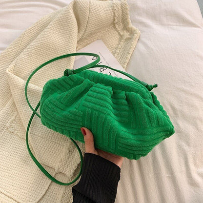 Nylon Single Shoulder Bag Fashion Cloud Bag Casual Handbag Messenger Bags Cover