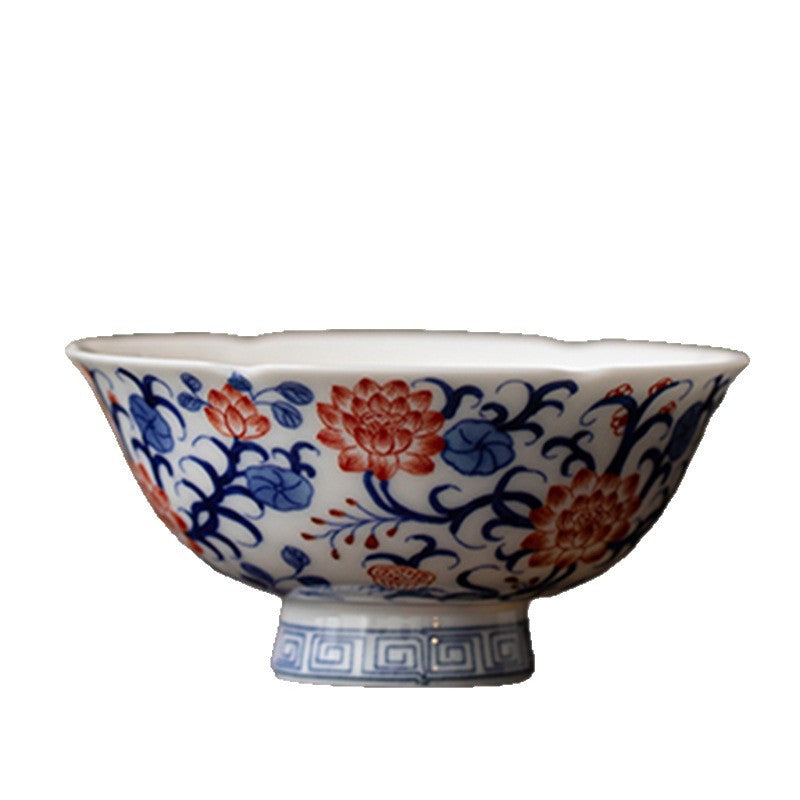 Blue-and-white Porcelain Tea Cup Creative Ceramic Master Cup Chinese Kungfu Cups